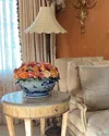 Winward Home Rose Mix Centerpiece In Gold/pink