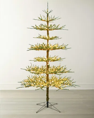 Winward Home Twig Pine Pre-lit Christmas Tree, 7.5 & Apos; In Animal Print