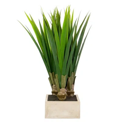 Winward Silks 46" Artificial Agave Plant In Planter