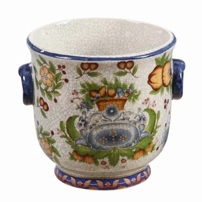 Winward Silks Tuscan Handmade Pot Planter