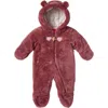 Wippette Babies'  Plush Hooded Pram In Nostalgia Rose