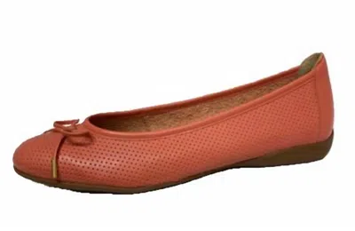 Wirth Women's Perf Ballet In Coral In Pink