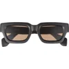 Wisdom Frame 14 Square Sunglasses In Matte