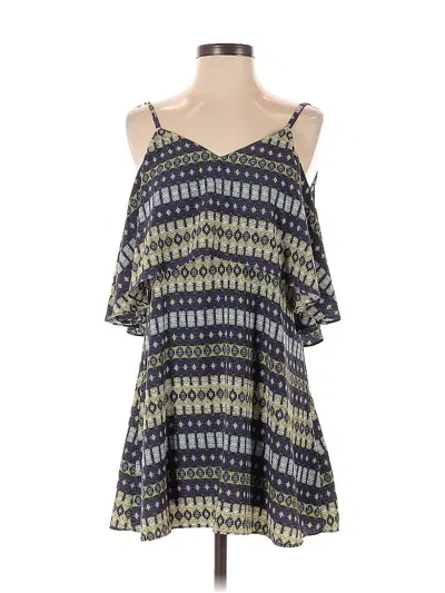 Pre-owned Wish Casual Dress In Blue