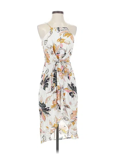 Pre-owned Wish Casual Dress In White