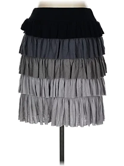 Pre-owned Wish Casual Skirt In Gray