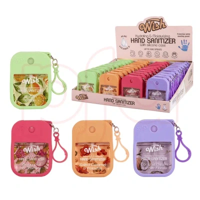 Wish Hand Sanitizer Perfume -(mix 4 Scents)-10 In Gray
