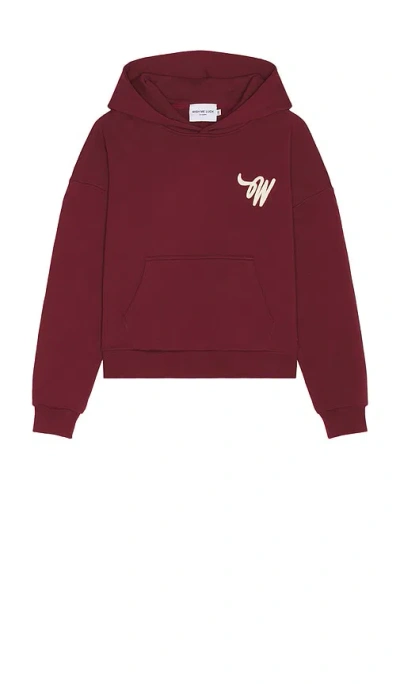 Wish Me Luck Hoodie In Red
