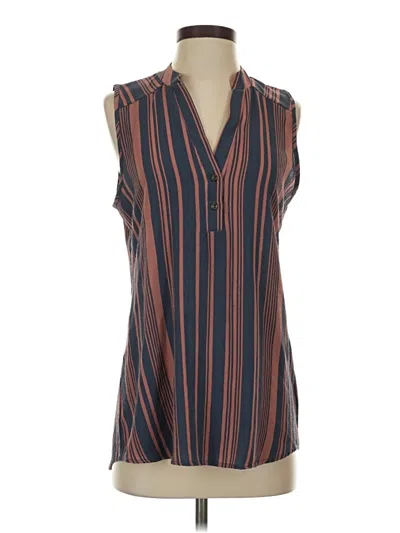Pre-owned Wishful Park Sleeveless Blouse In Brown