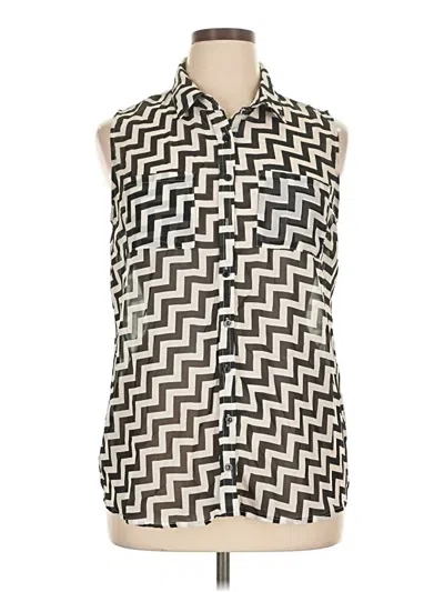 Pre-owned Wishful Park Sleeveless Blouse In Ivory