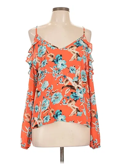 Pre-owned Wishful Park Sleeveless Blouse In Orange