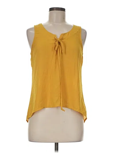 Pre-owned Wishful Park Sleeveless Blouse In Yellow