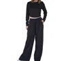 Wishlist 2 Piece Loungewear Set In Black In Black