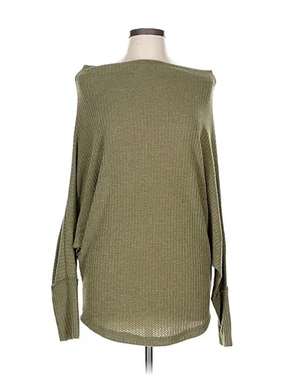 Pre-owned Wishlist 3/4 Sleeve T-shirt In Green