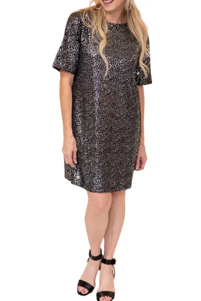 Wishlist A Splash Of Fun Party Dress In Black