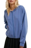 Wishlist Active Relaxed Crop Zip Hoodie