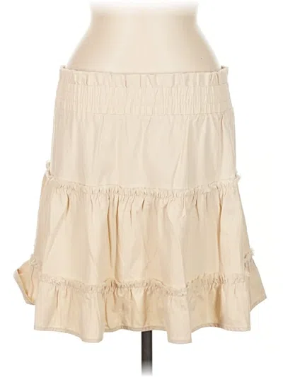 Pre-owned Wishlist Apparel Casual Skirt In Brown