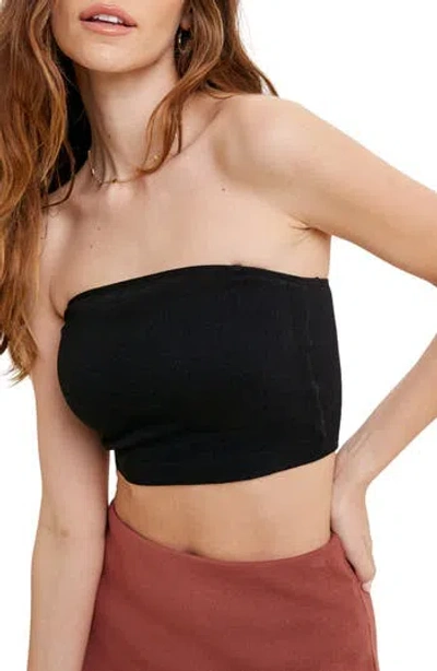Wishlist Bandeau With Removable Straps In Black