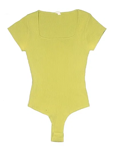 Pre-owned Wishlist Bodysuit In Yellow