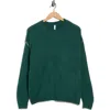 Wishlist Brushed Sweater In Green