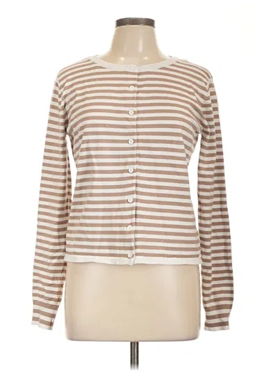 Pre-owned Wishlist Cardigan Sweater In Brown