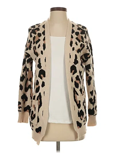 Pre-owned Wishlist Cardigan Sweater In Brown