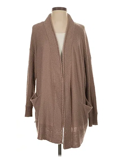 Pre-owned Wishlist Cardigan Sweater In Brown
