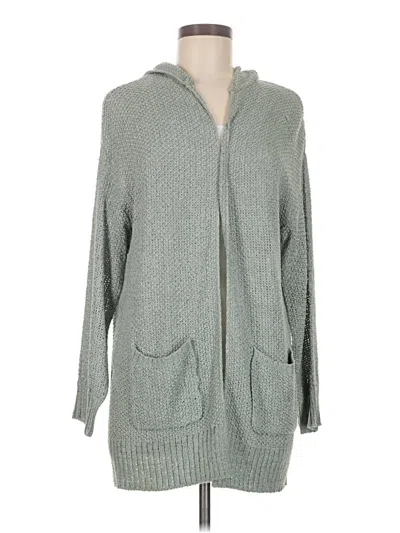 Pre-owned Wishlist Cardigan Sweater In Gray