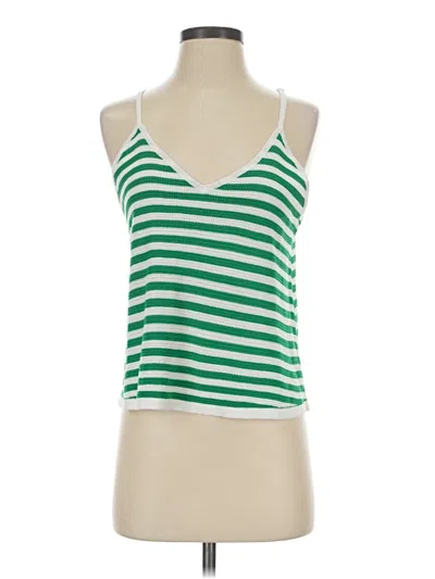 Pre-owned Wishlist Cardigan Sweater In Green