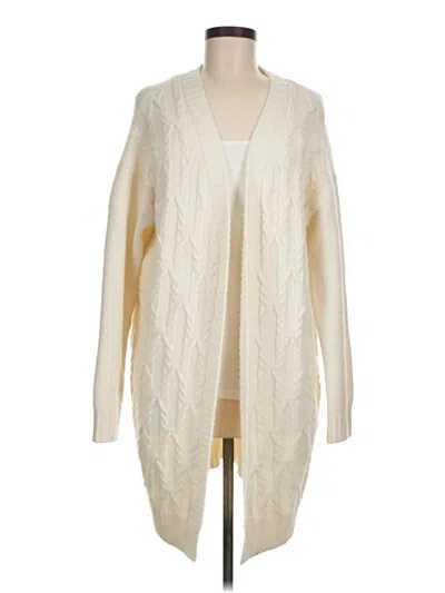 Pre-owned Wishlist Cardigan Sweater In Ivory