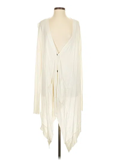 Pre-owned Wishlist Cardigan Sweater In Ivory