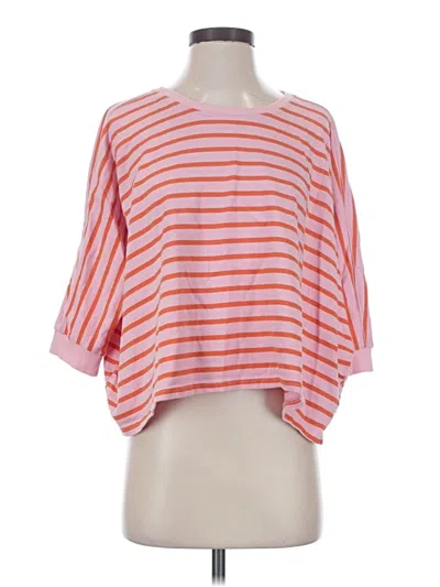 Pre-owned Wishlist Cardigan Sweater In Pink
