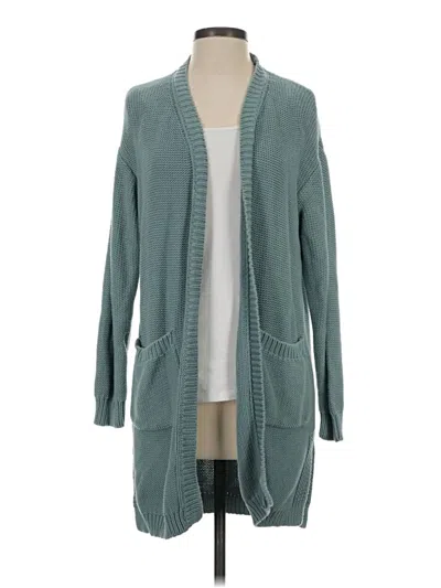 Pre-owned Wishlist Cardigan Sweater In Teal