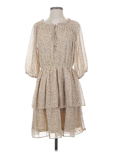 Pre-owned Wishlist Casual Dress In Brown