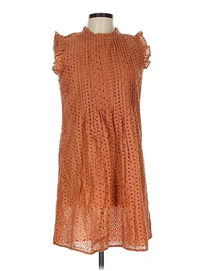 Pre-owned Wishlist Casual Dress In Brown