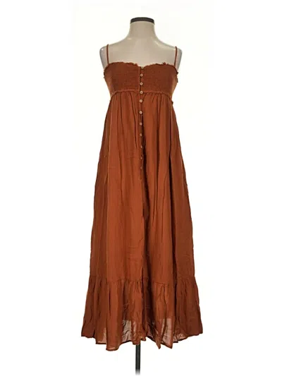 Pre-owned Wishlist Casual Dress In Brown