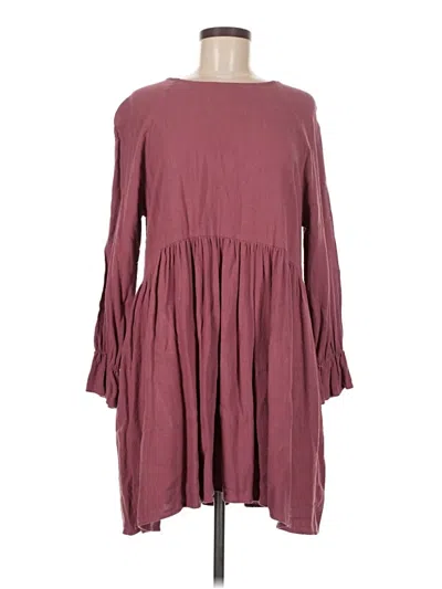 Pre-owned Wishlist Casual Dress In Burgundy