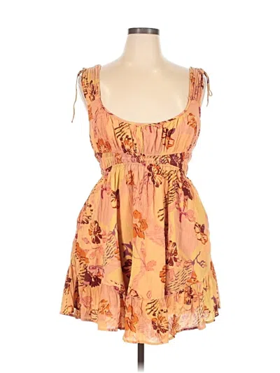 Pre-owned Wishlist Casual Dress In Orange