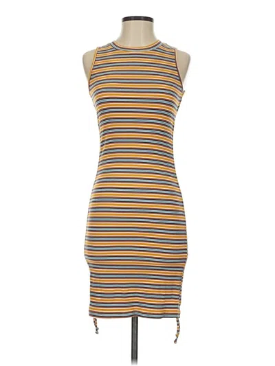 Pre-owned Wishlist Casual Dress In Tan