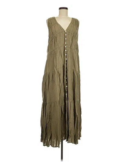 Pre-owned Wishlist Casual Dress In Tan