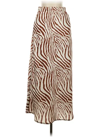 Pre-owned Wishlist Casual Skirt In Brown