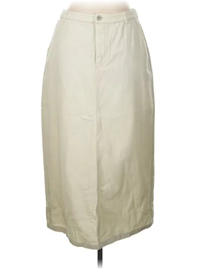 Pre-owned Wishlist Casual Skirt In Ivory