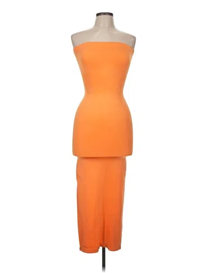 Pre-owned Wishlist Cocktail Dress In Orange