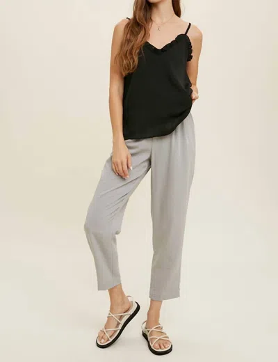 Wishlist Corey Tank In Black