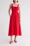 Wishlist Corset Midi Sundress