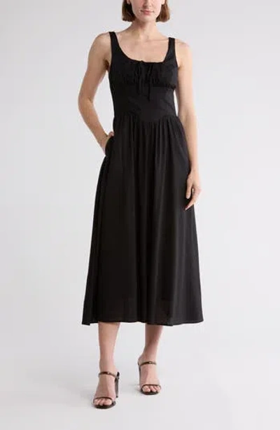 Wishlist Corset Midi Sundress