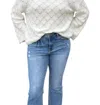 Wishlist Daisy May Sweater In White In White