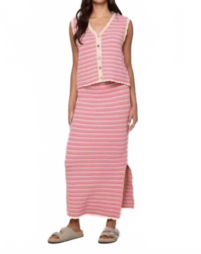 Wishlist Deedra Sweater Set In Pink, Yellow
