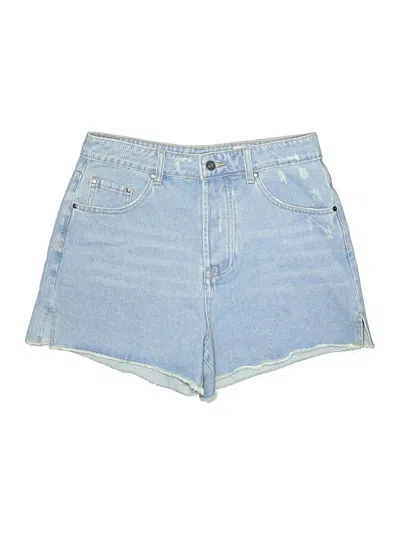 Pre-owned Wishlist Denim Shorts In Blue