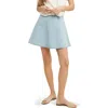 Wishlist French Terry Flare Skirt In Blue In Blue